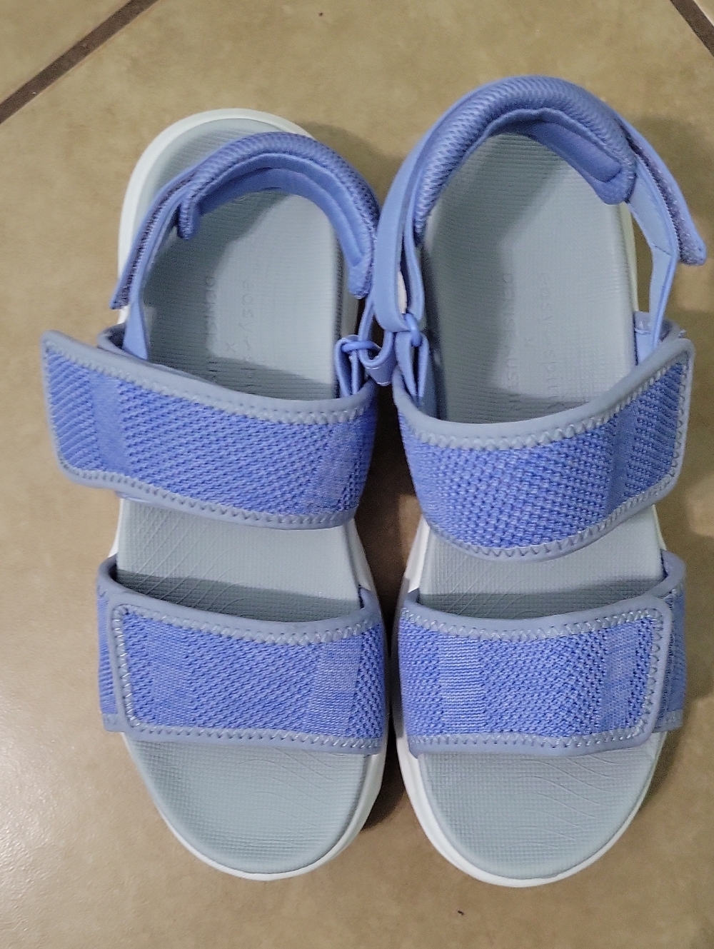 Women’s Adjustable Baby Blue Sport Sandals